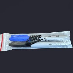 2 Nike Blue and Black Permanent Sharpies